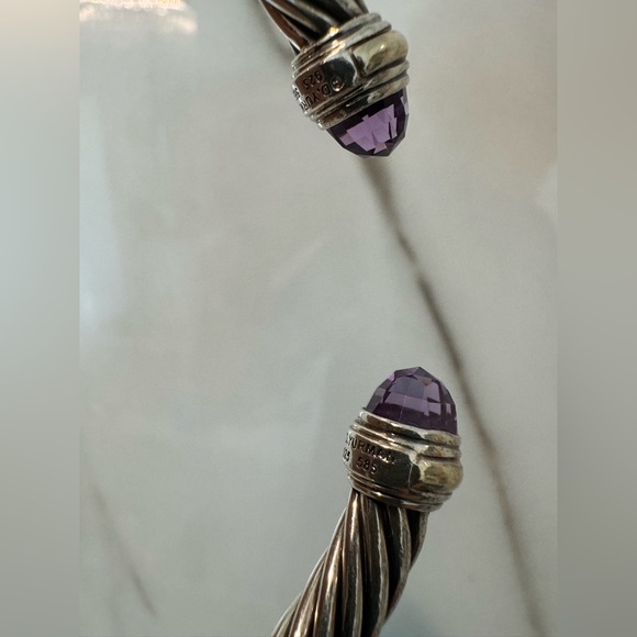 David yurman. Classic Cable Bracelet. Amethyst. 7mm - Picture 7 of 10